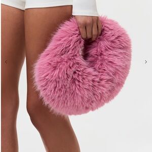 Naked Wardrobe Pink Faux Bag